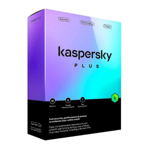 Kaspersky Plus 1 usuario, 1 año de entrega por correo electrónico