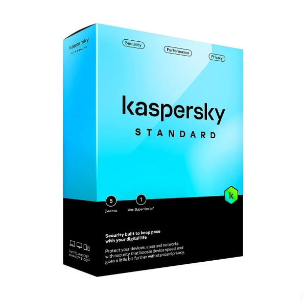 Kaspersky Standard 2025 1 usuario, 1 año de entrega por correo electrónico